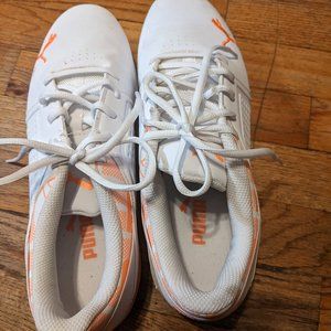 PUMA Men's Viz Runner Repeat Sneaker 10 Ultra Orange-Pre-Owned